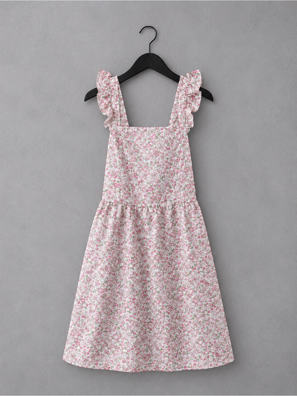 Altar’d State Floral Ruffle Strap Mini Dress Open Back Bow Cottagecore Size M